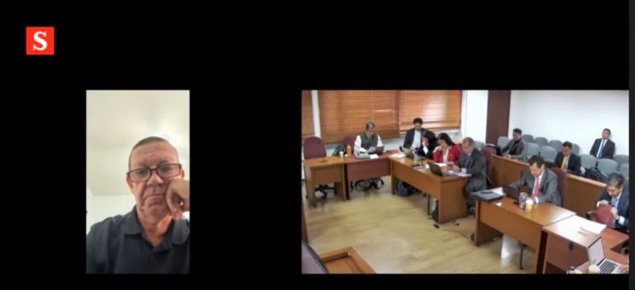 El Tuso Sierra declaró este martes en el juicio contra el expresidente Álvaro Uribe Vélez.