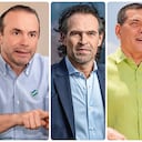 Los alcaldes de Bogotá, Medellín, Cali y Cartagena.
