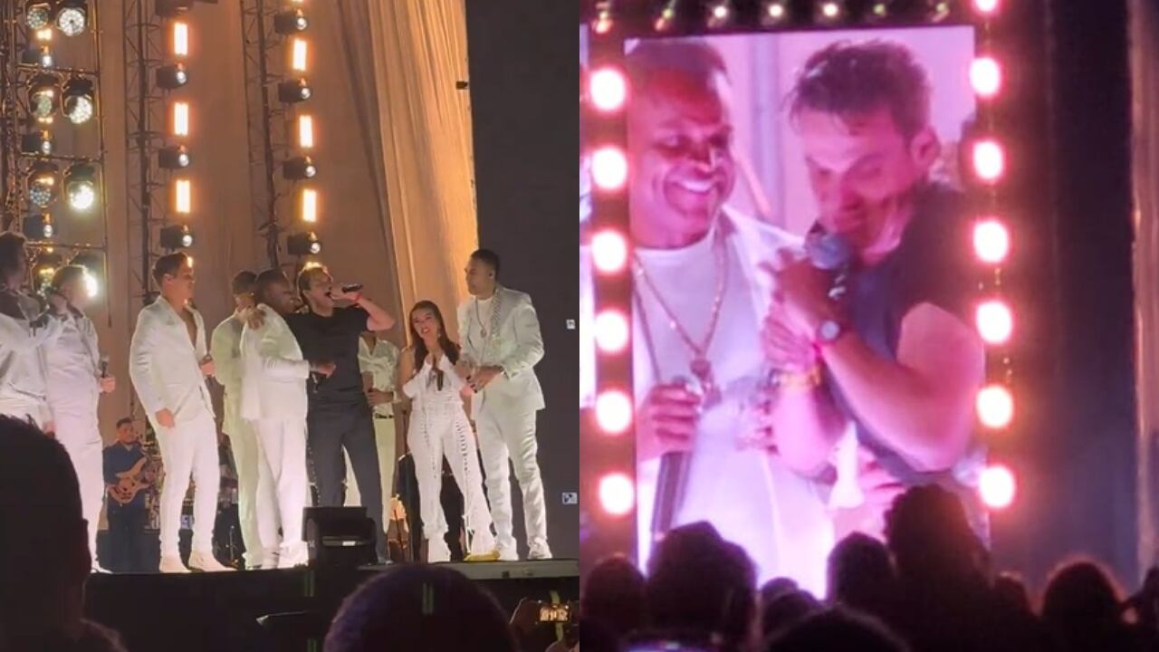 Omar Geles disfrutó de su último concierto al lado de Silvestre.