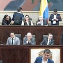 Congreso de la República. Comisiones Económicas en sesión conjunta, votan sobre devolución del proyecto de presupuesto 2027.