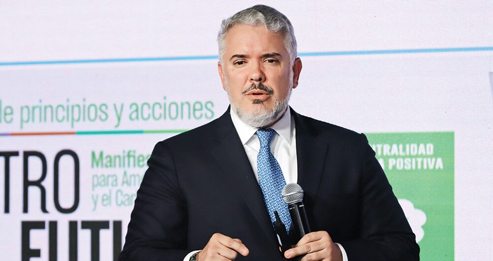 Iván Duque, expresidente.