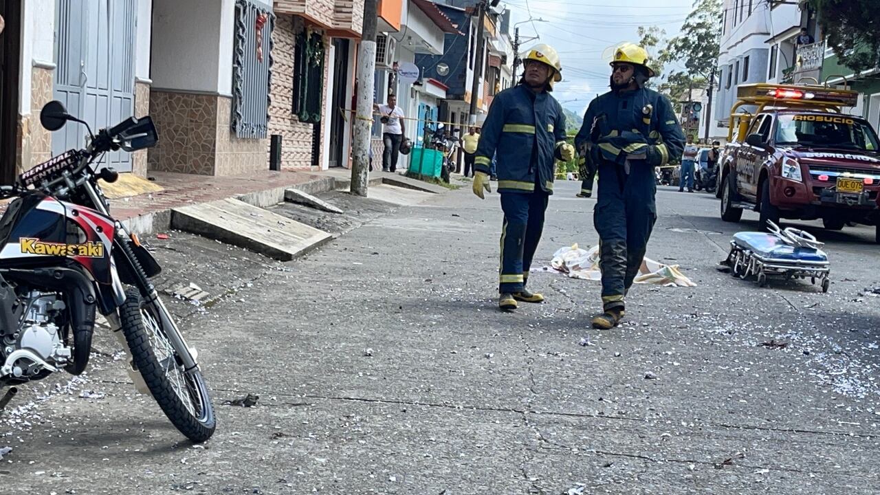 En Riosucio, Caldas, se reportó el primer fallecido con pólvora en el país.