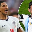 Jude Bellingham y Lionel Messi, goleadores llamados a marcar en el duelo de Inglaterra vs. Argentina.