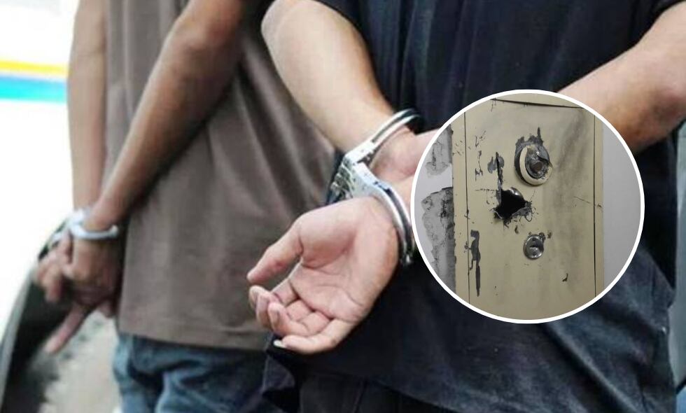 Los delincuentes entraron de forma violenta al lugar. Allí intimadaron a todas personas, incluyendo a tres menores de edad.