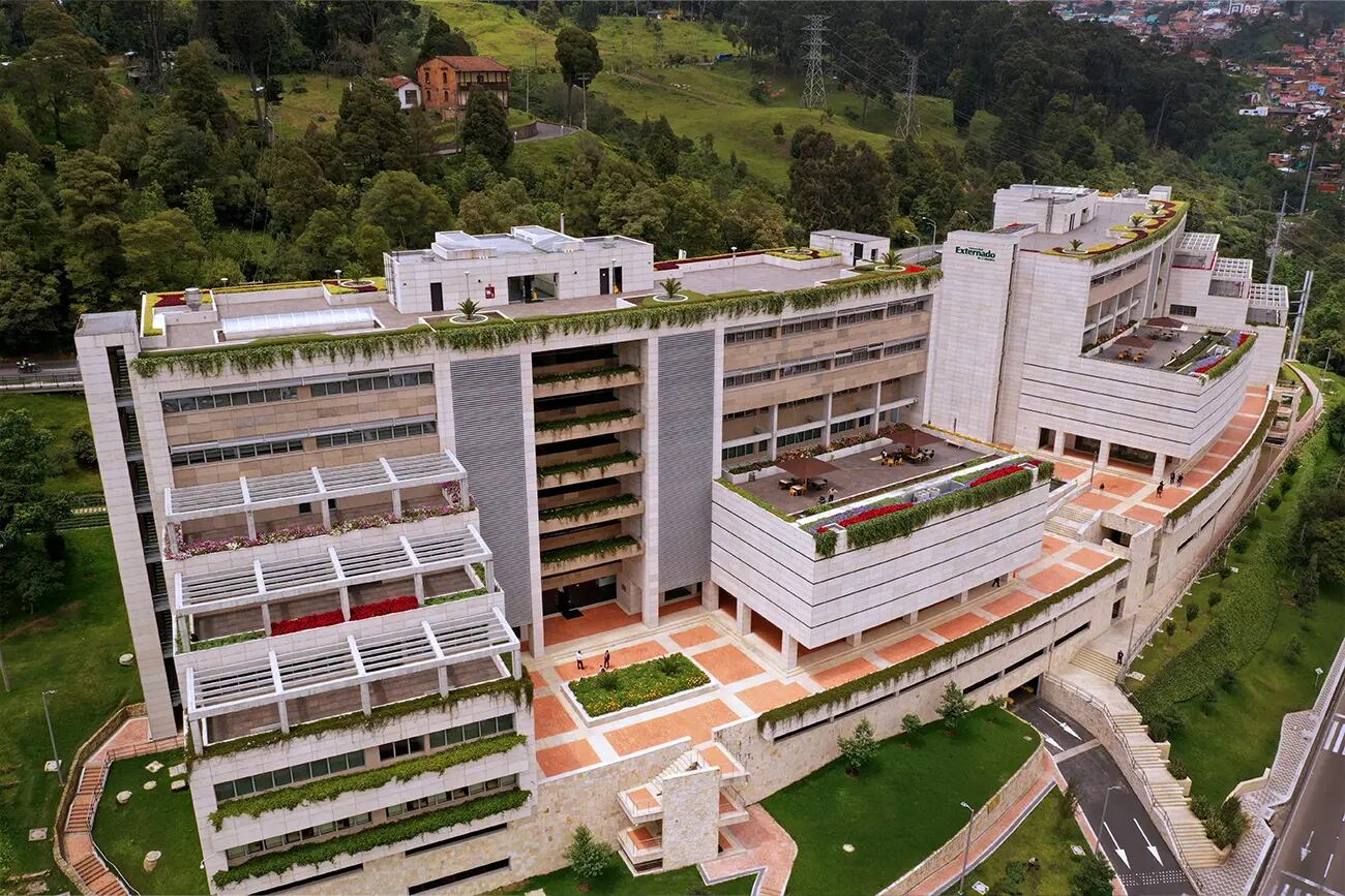 Edificios H e I de la Universidad Externado.