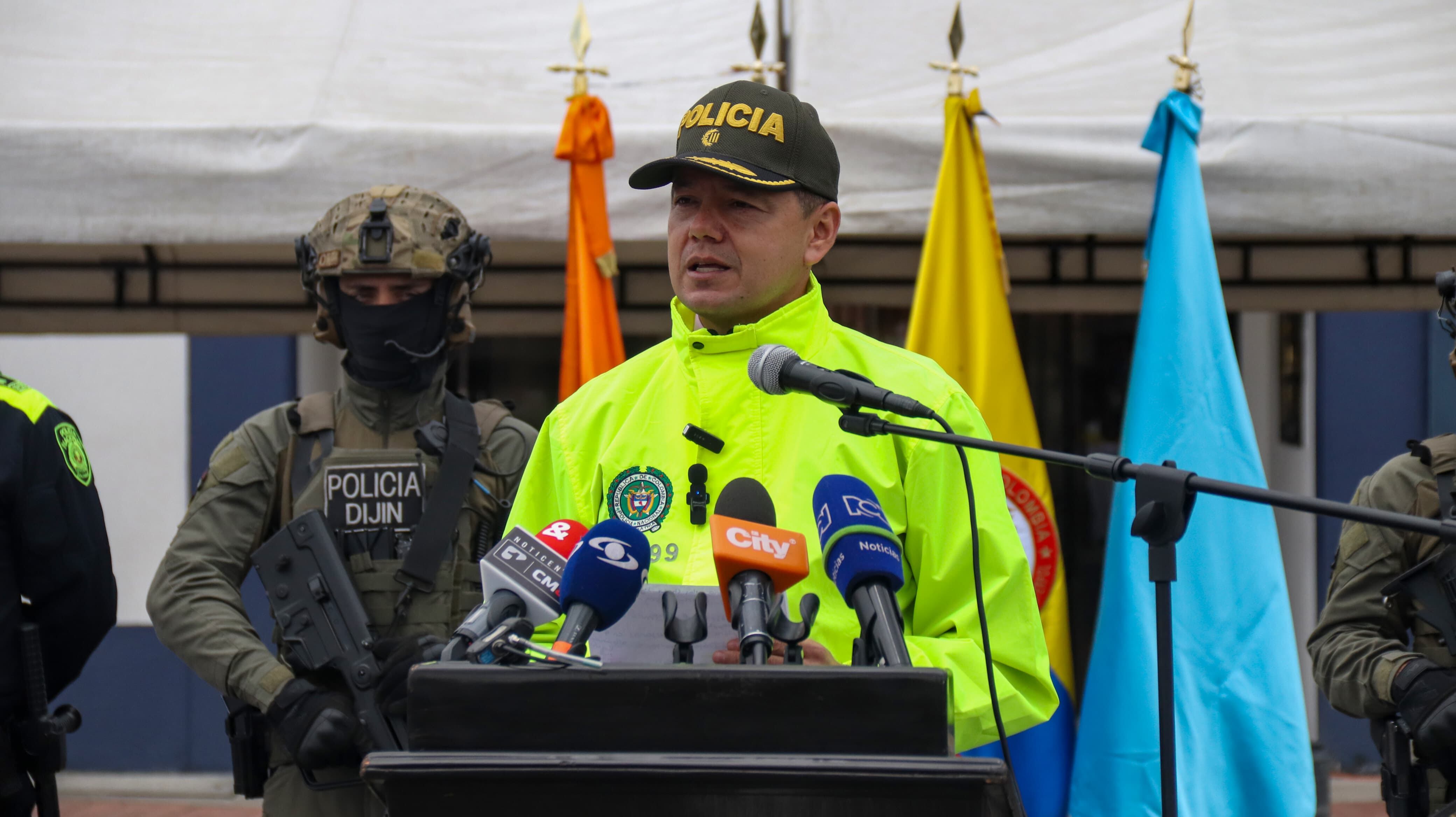 Coronel Edwin Urrego, director de la Dijin.