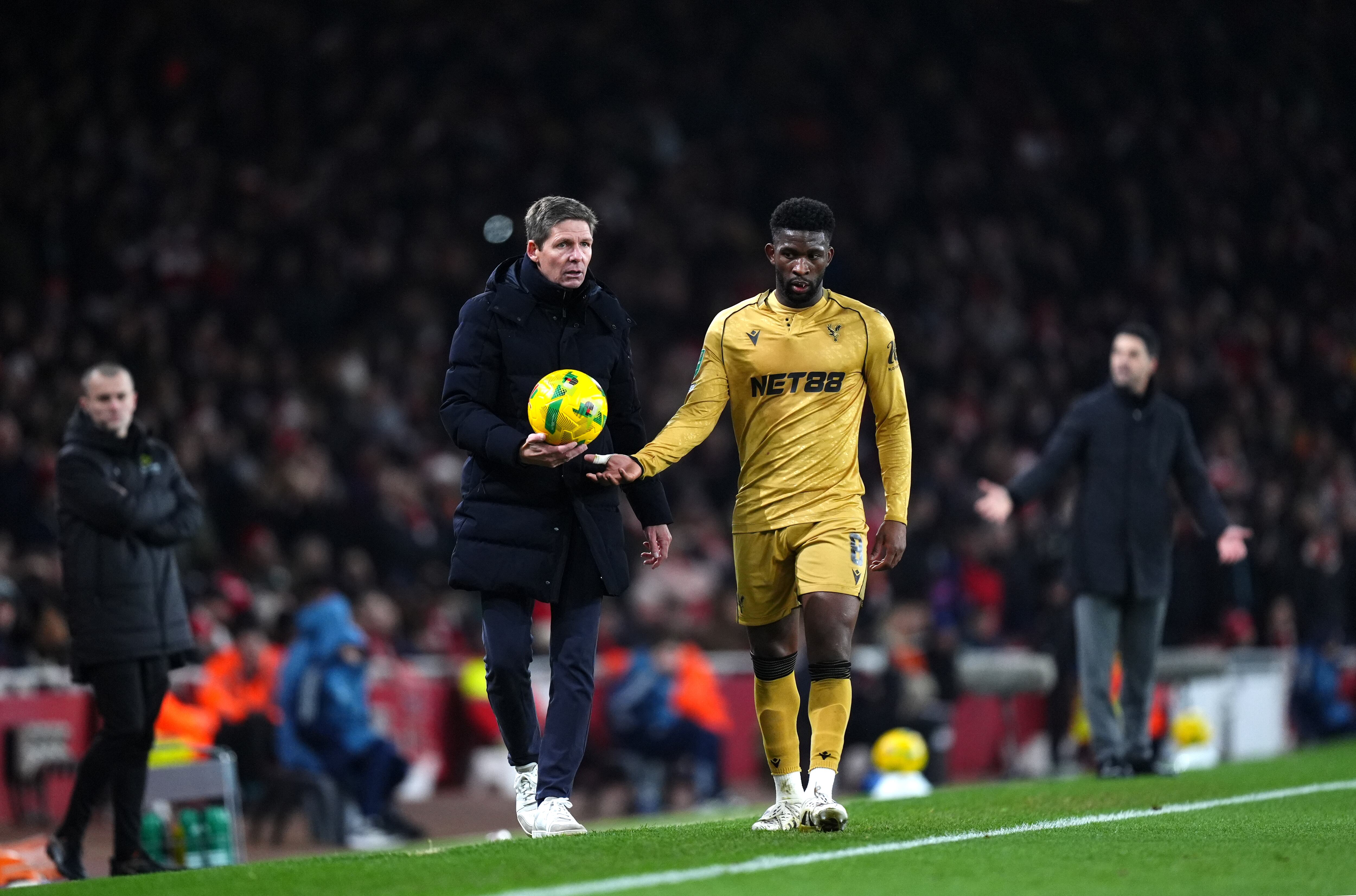 Oliver Glasner y Jefferson Lerma al servicio de Crystal Palace.