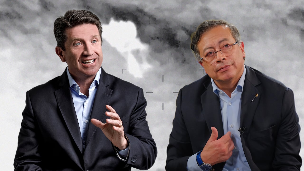 Diego Molano. Gustavo Petro