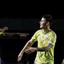 Duván Zapata y James Rodríguez