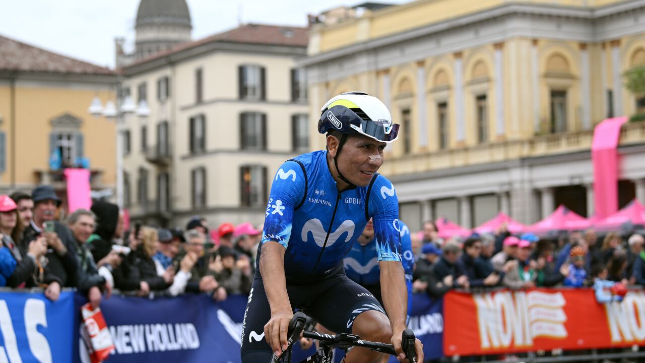 Nairo Quintana en el Giro de Italia 2024