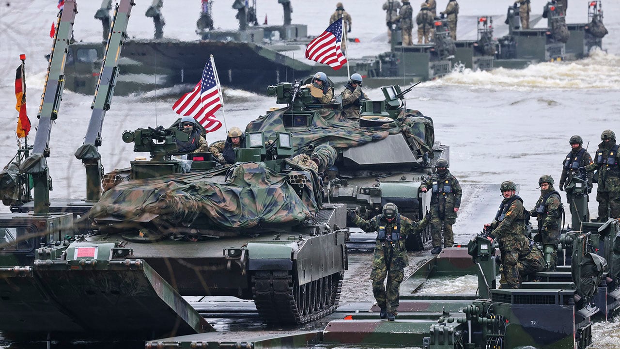 Ejercito estadounidense en aguas del Caribe