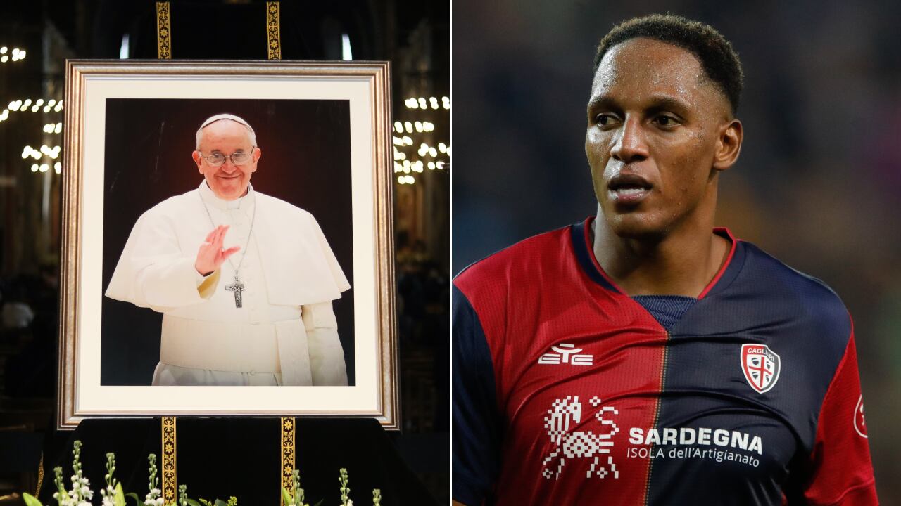 Yerry Mina ya no jugará este lunes con el Cagliari