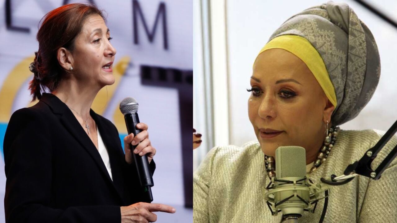 Íngrid Betancourt y Piedad Córdoba