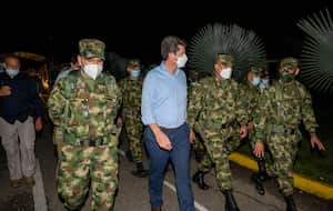 Atentado en Granada Meta Ministro Diego Molano