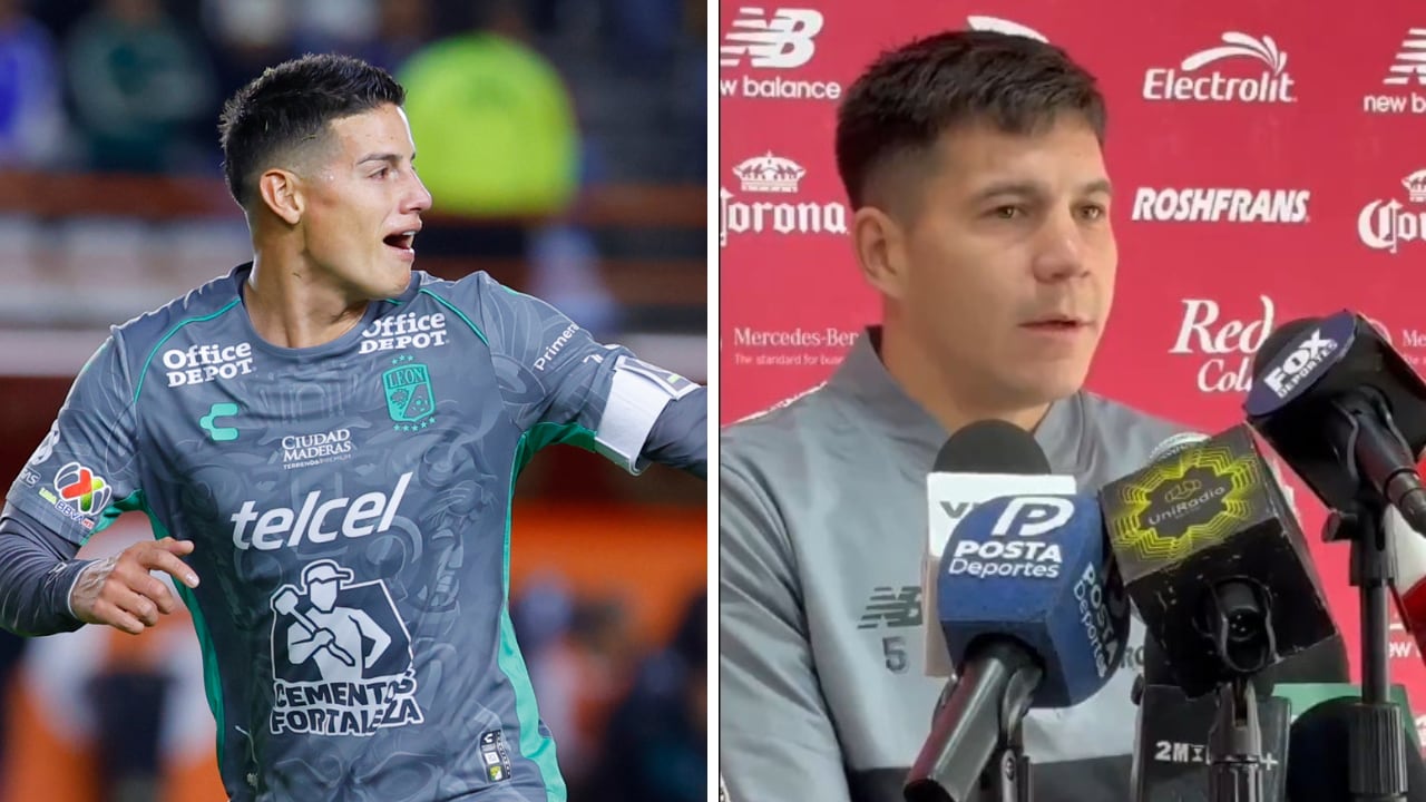 Futbolista argentino se refirió a la importancia de James Rodríguez en la Liga MX.