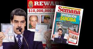 Nicolás Maduro presentó el supuesto contrato que incluía un grupo de mercenarios capturados, entre los que estaban dos norteamericanos, y en el que participó el general retirado Clíver Alcalá, quien se entregó a la justicia de Estados Unidos. Esta ofrecía 10 millones de dólares por él.