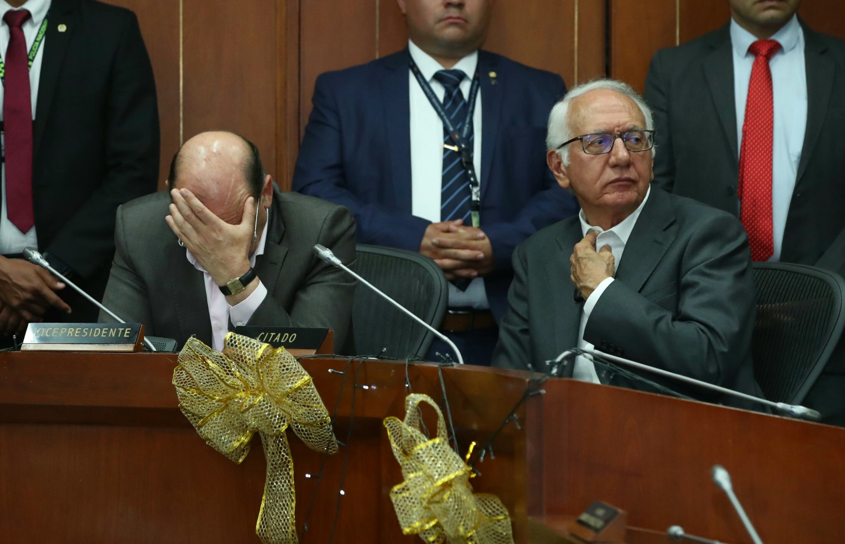 Congreso reforma a la salud en Comisión Séptima. Ministro de hacienda Germán Ávila, ministro de salud Guillermo Alfonso Jaramillo