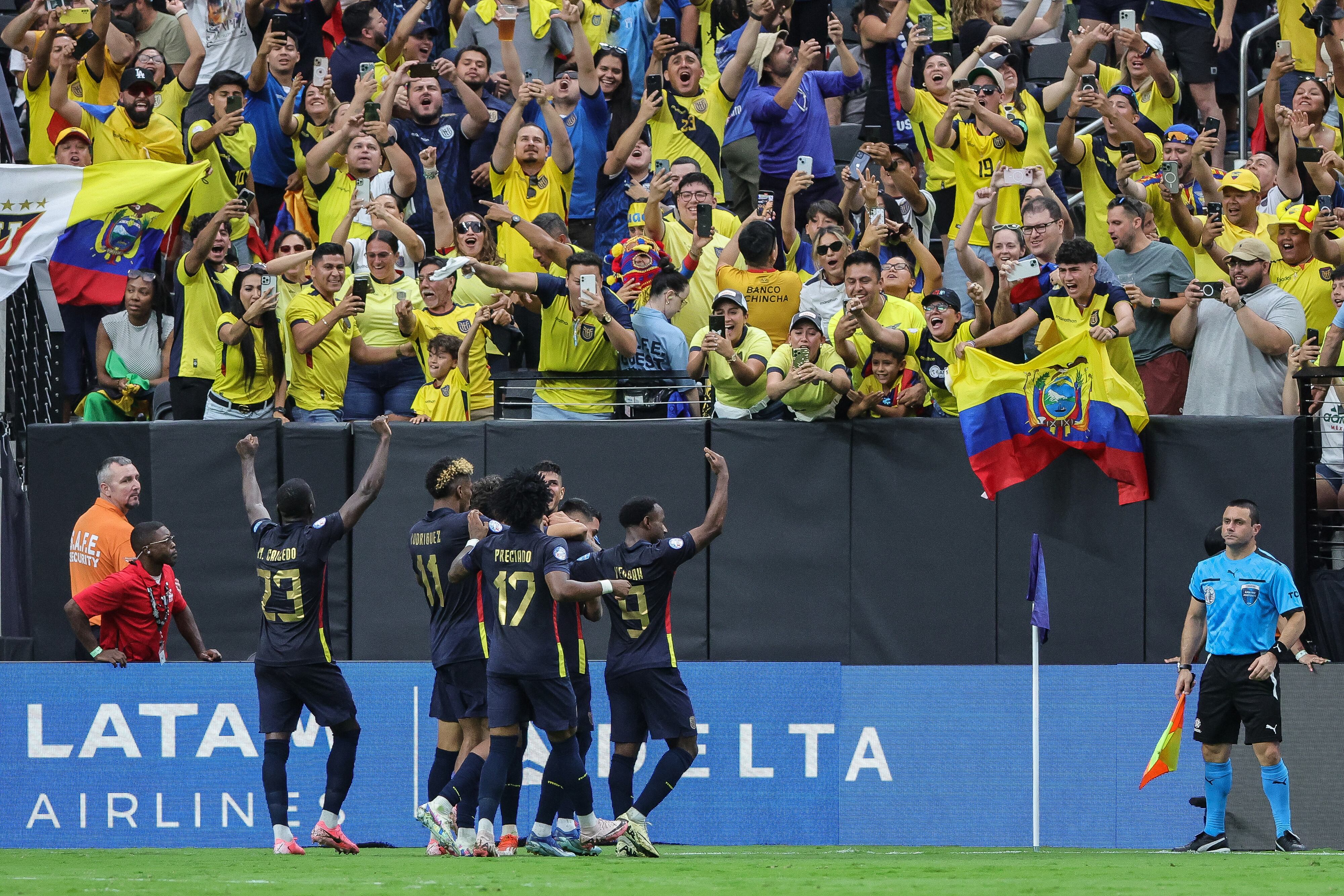 Ecuador vs Jamaica - fecha 2 - grupo B Copa América 2024.