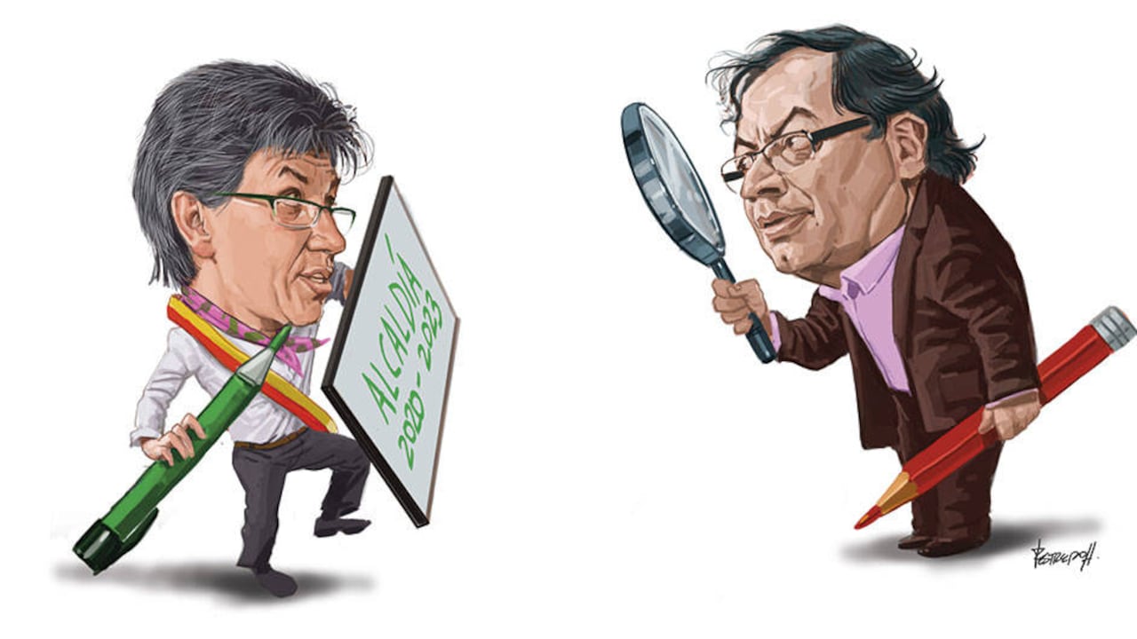 Gustavo Petro ha criticado fuertemente una buena parte de las decisiones tomadas por la Alcaldesa.