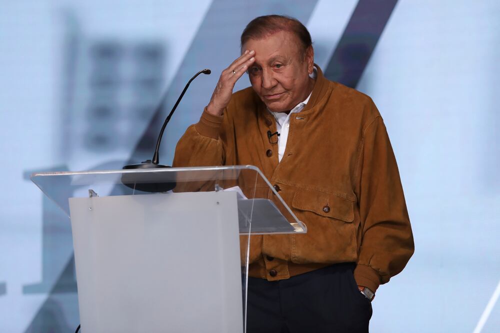 El Debate Rodolfo Hernández presión Foto Alexandra Ruiz