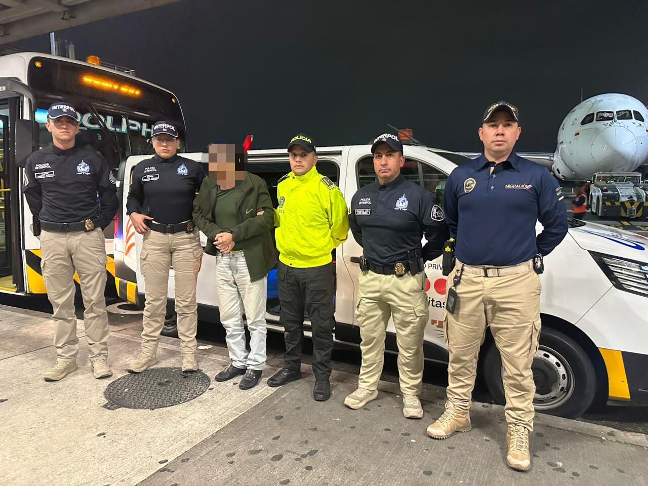 Operativo de seguridad contra el Monstruo de Latinoamérica.