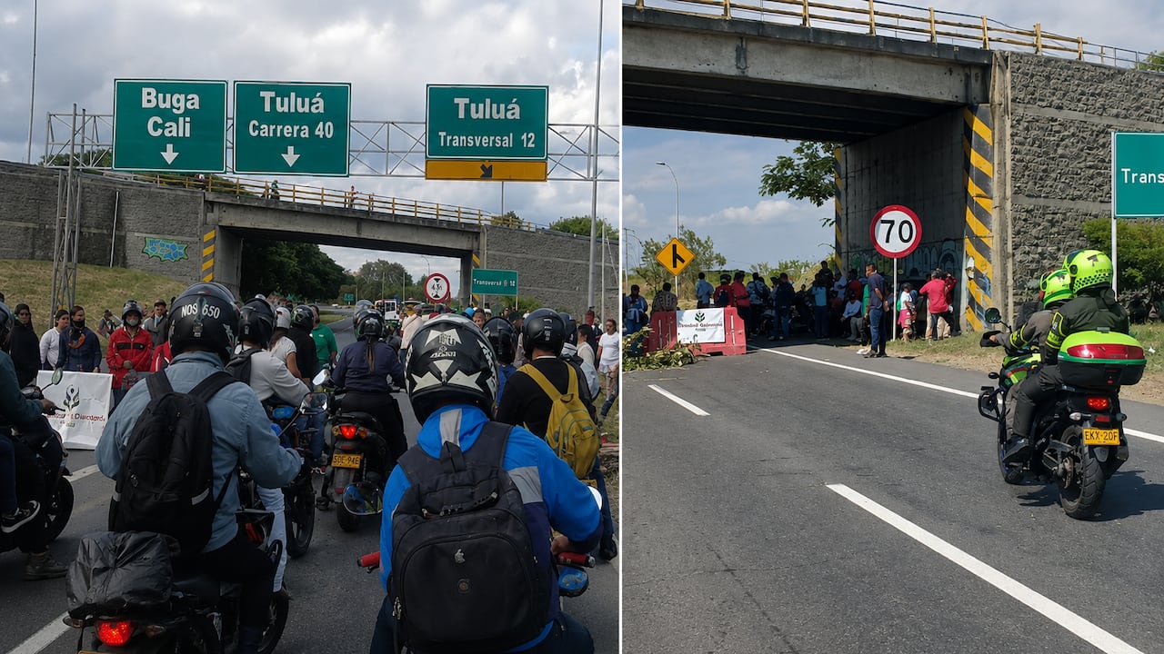 Desde primeras horas de la mañana, Frenacol se encuentra en la vía.