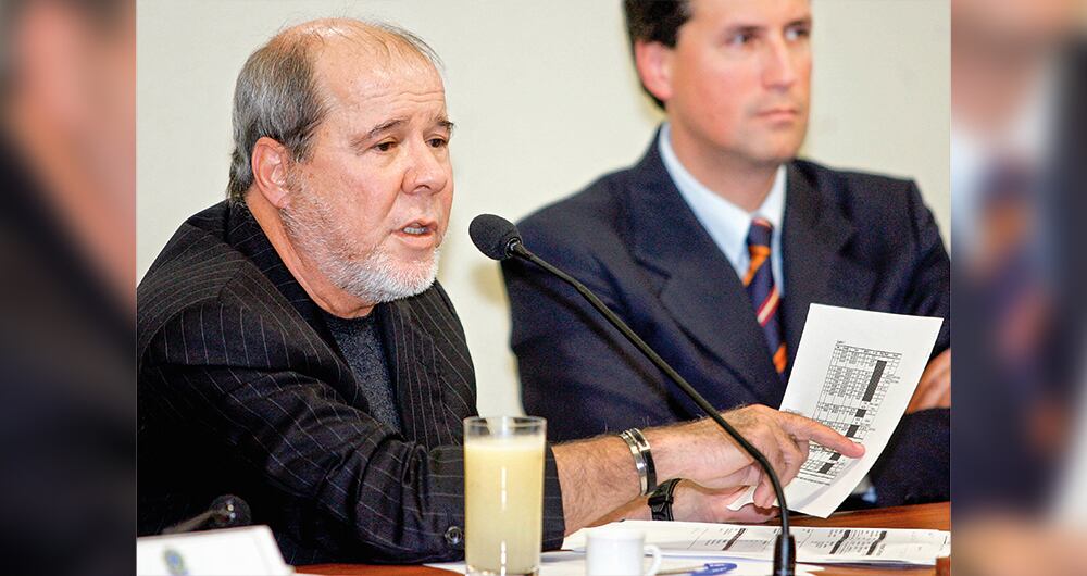 David Zuluaga fue imputado por fraude procesal. Parte del dinero se habría usado para pagar al estratega político Duda Mendonça. 