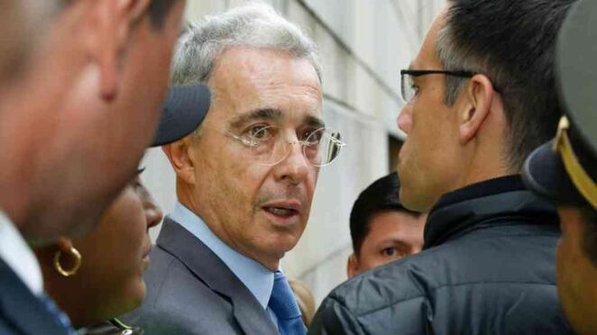 El expresidente Álvaro Uribe Vélez