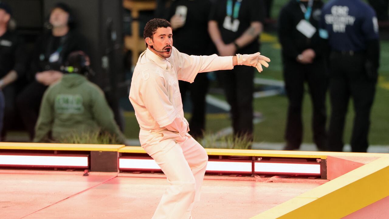 Bad Bunny en el Super Bowl