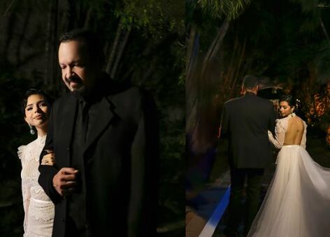 Pepe Aguilar, padre de Ángela Aguilar, confirmó la boda de su hija con Christian Nodal, que se llevó a cabo este 24 de julio.