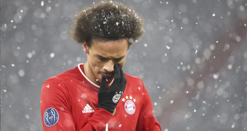 Leroy Sané en el Bayern Múnich. Foto: AP / Matthias Schrader