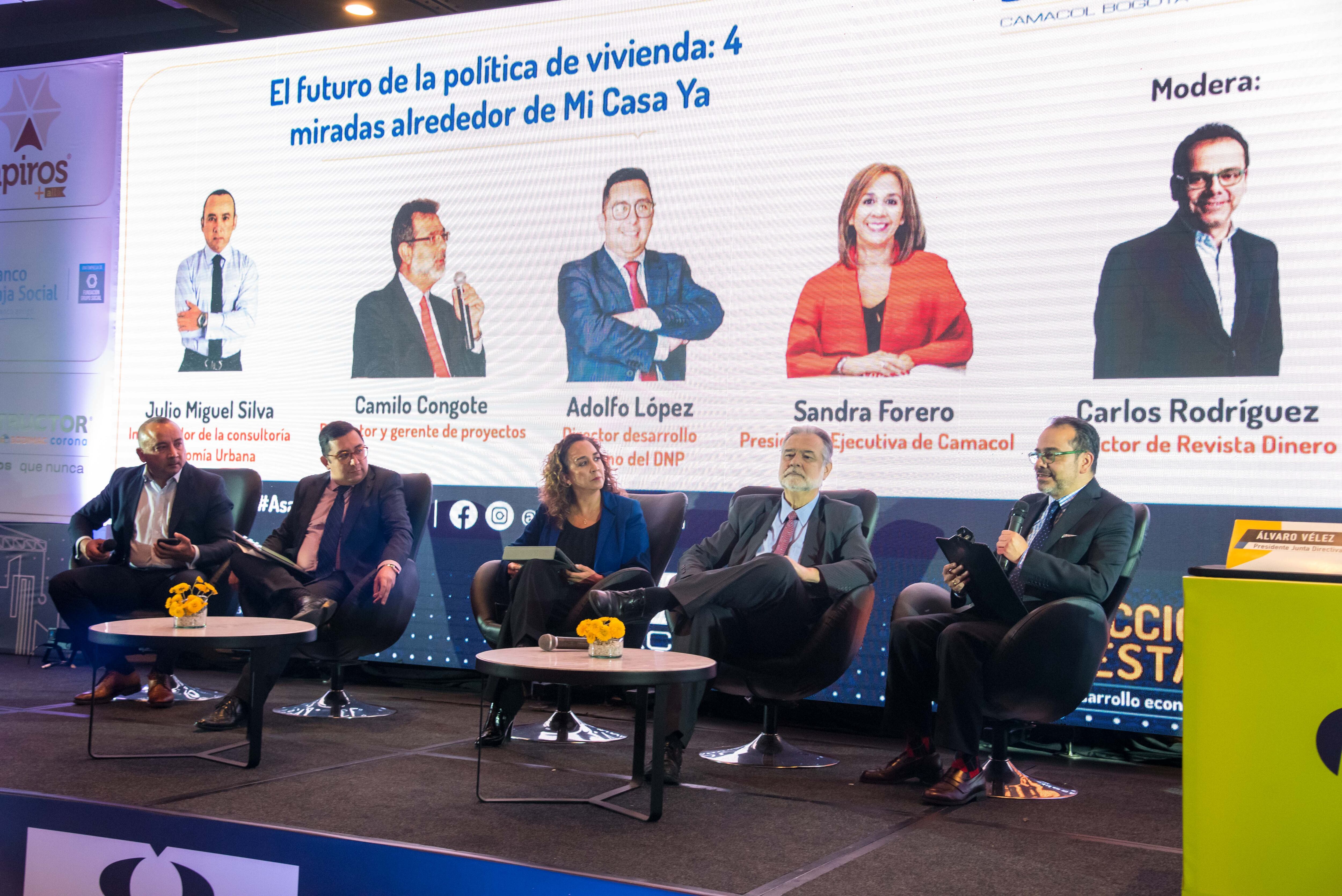 Con el programa 'Mi Casa Ya' se han alcanzado inversiones de vivienda social equivalentes a 1,5 puntos porcentuales del PIB por año.