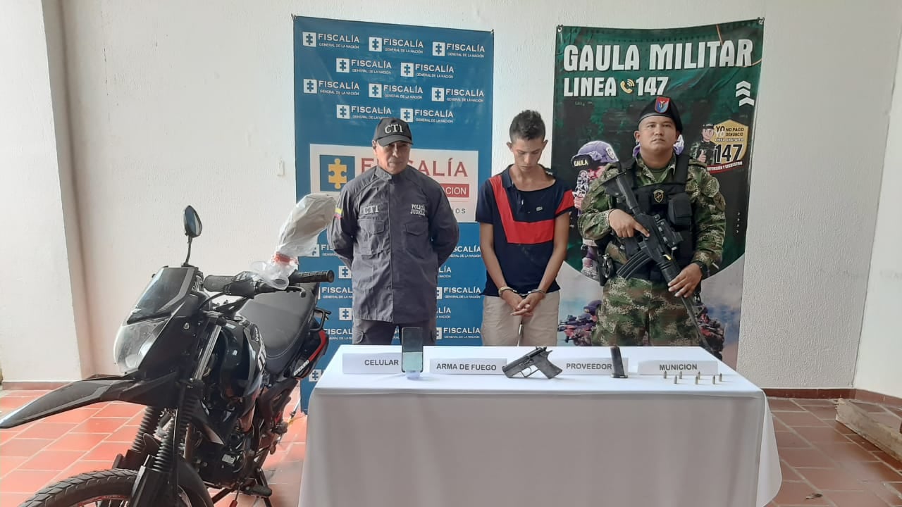 Ejército capturó a alias Zarco.