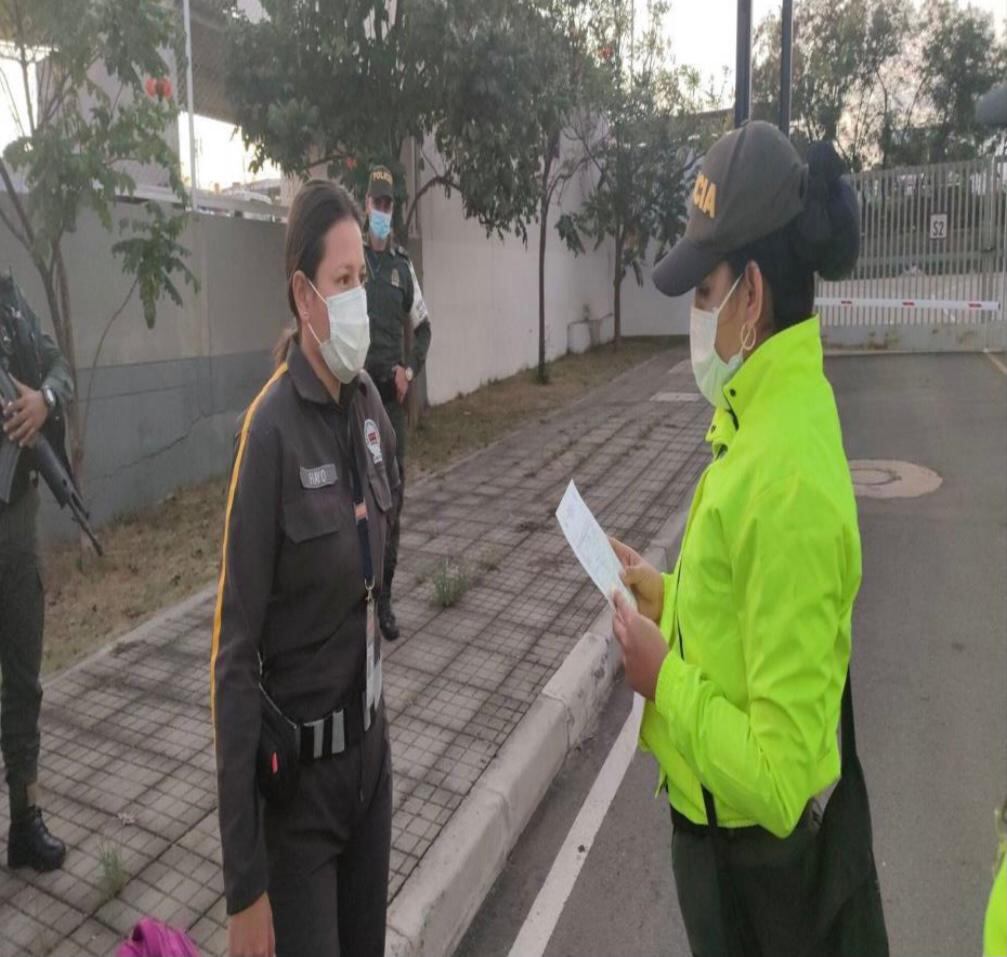 Pruebas y capturados