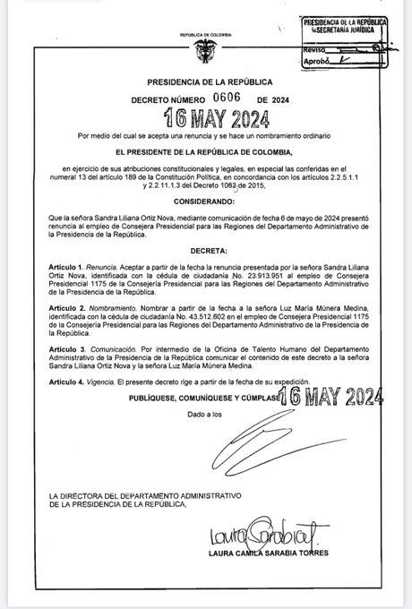 Decreto presidente Gustavo Petro