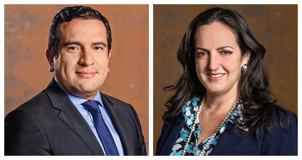 Edward Rodríguez y María Fernanda Cabal