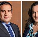 Edward Rodríguez y María Fernanda Cabal