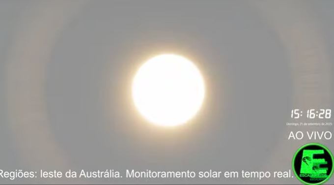 En imágenes el eclipse solar del 21 de septiembre.