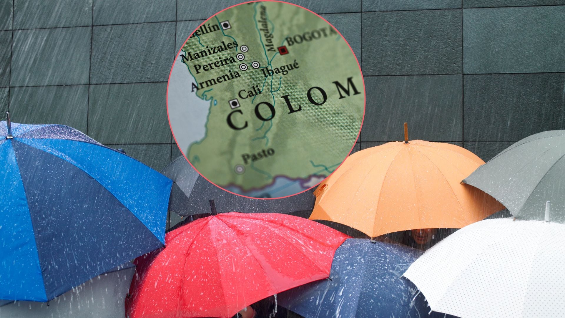 Panorama climático en Colombia hoy con lluvias de variada intensidad en varias regiones del país, especialmente en la tarde y noche, mientras otras zonas mantienen tiempo seco y nubosidad variable.