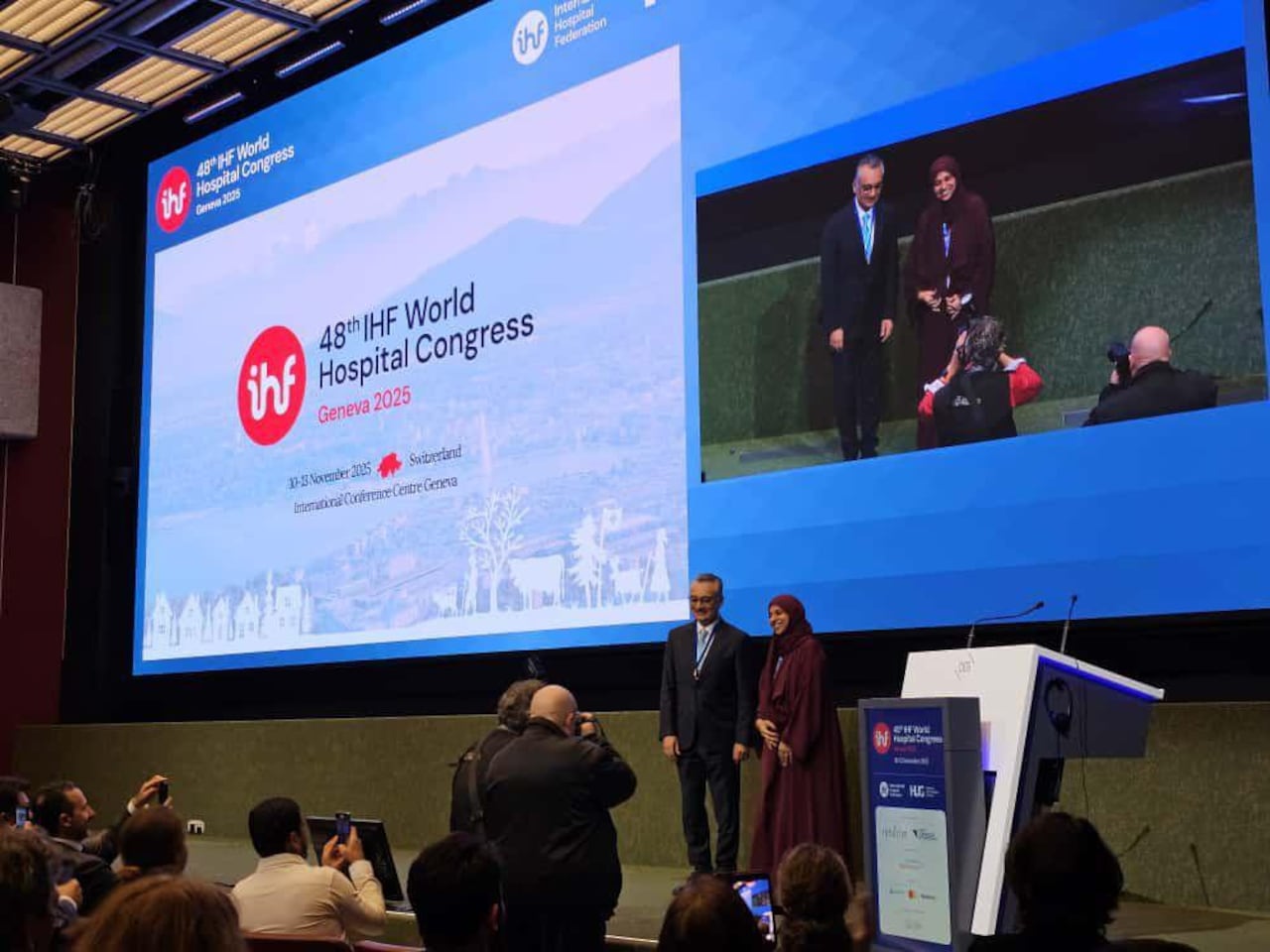 El médico Henry Gallardo, director general de la Fundación Santa Fe de Bogotá, se concierte en el primer colombiano en liderar la International Hospital Federation