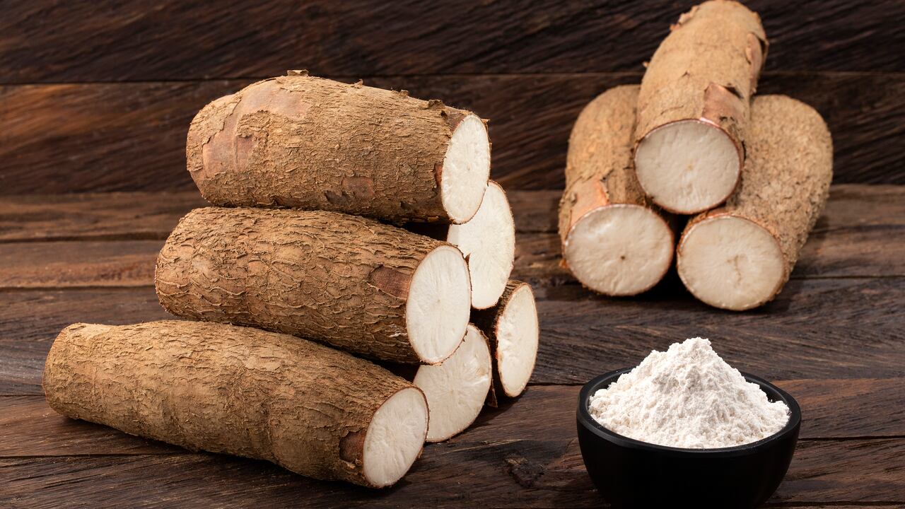 Yuca y bicarbonato de sodio