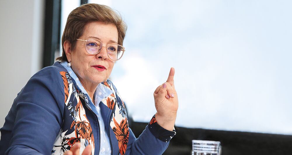 Gloria inés RamírezMinistra del Trabajo