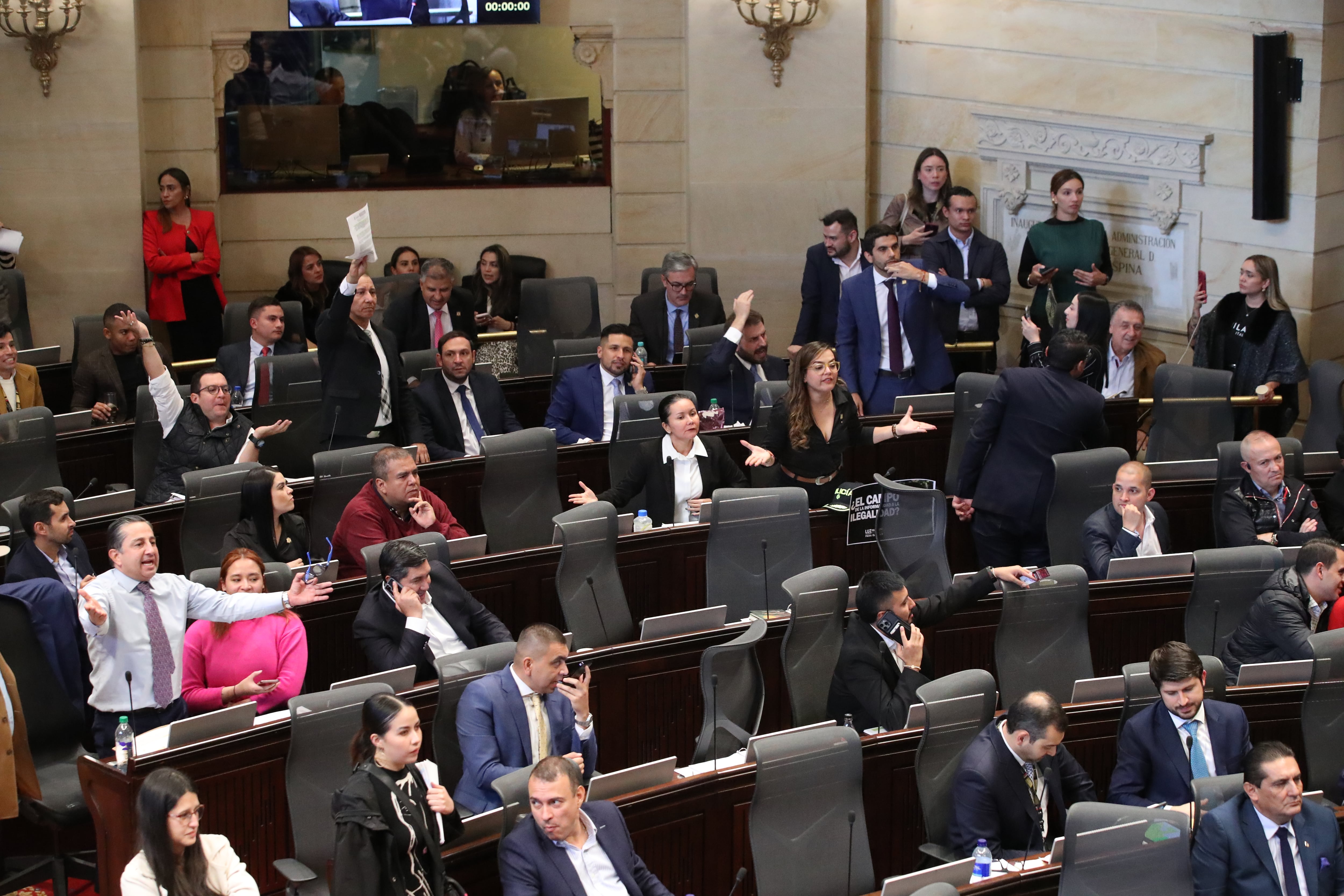 Aprobación de la reforma laboral en segundo debate en  plenaria de Cámara de Representantes
Bogota octubre 17 del 2024
Foto Guillermo Torres Reina - SEMANA