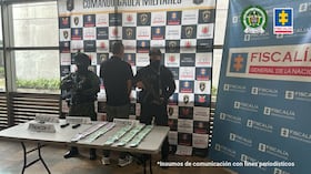 Alias El Flaco o Choroto de las disidencias de las Farc, capturado por la Fiscalía.