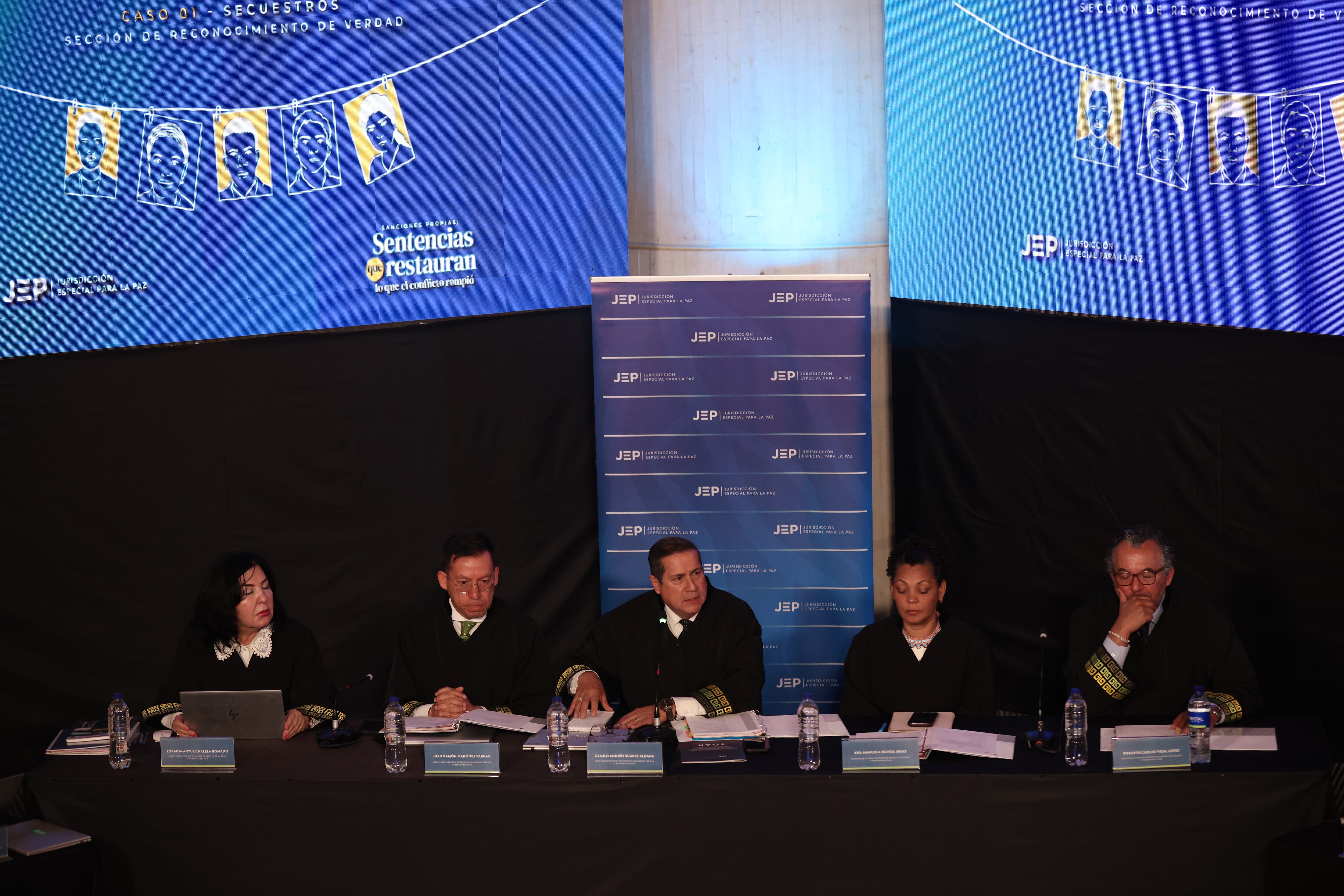 En el marco del juicio del Caso 01, que investiga los secuestros cometidos por el último Secretariado de las extintas Farc-EP