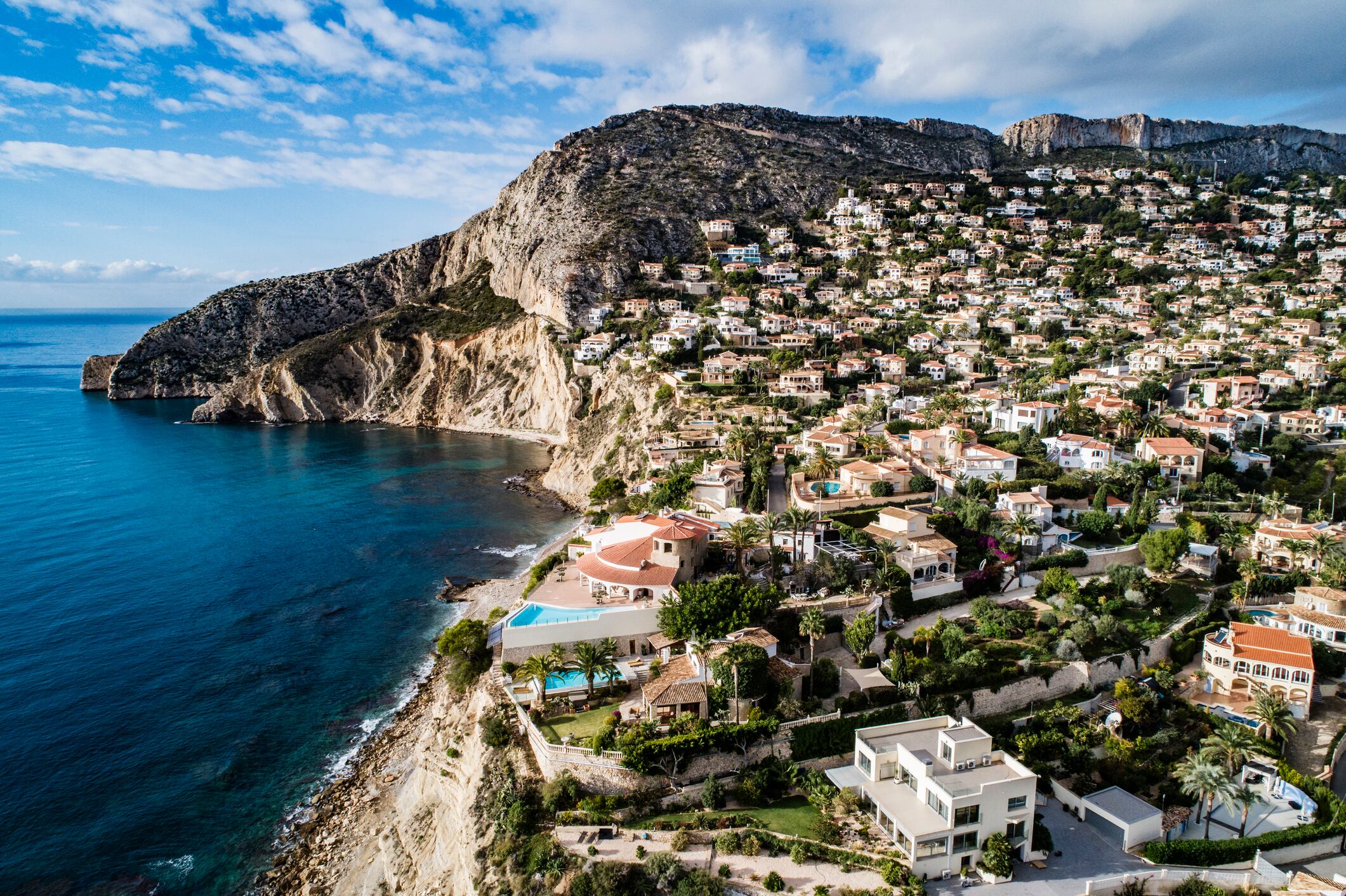 Calpe, en Alicante (España)