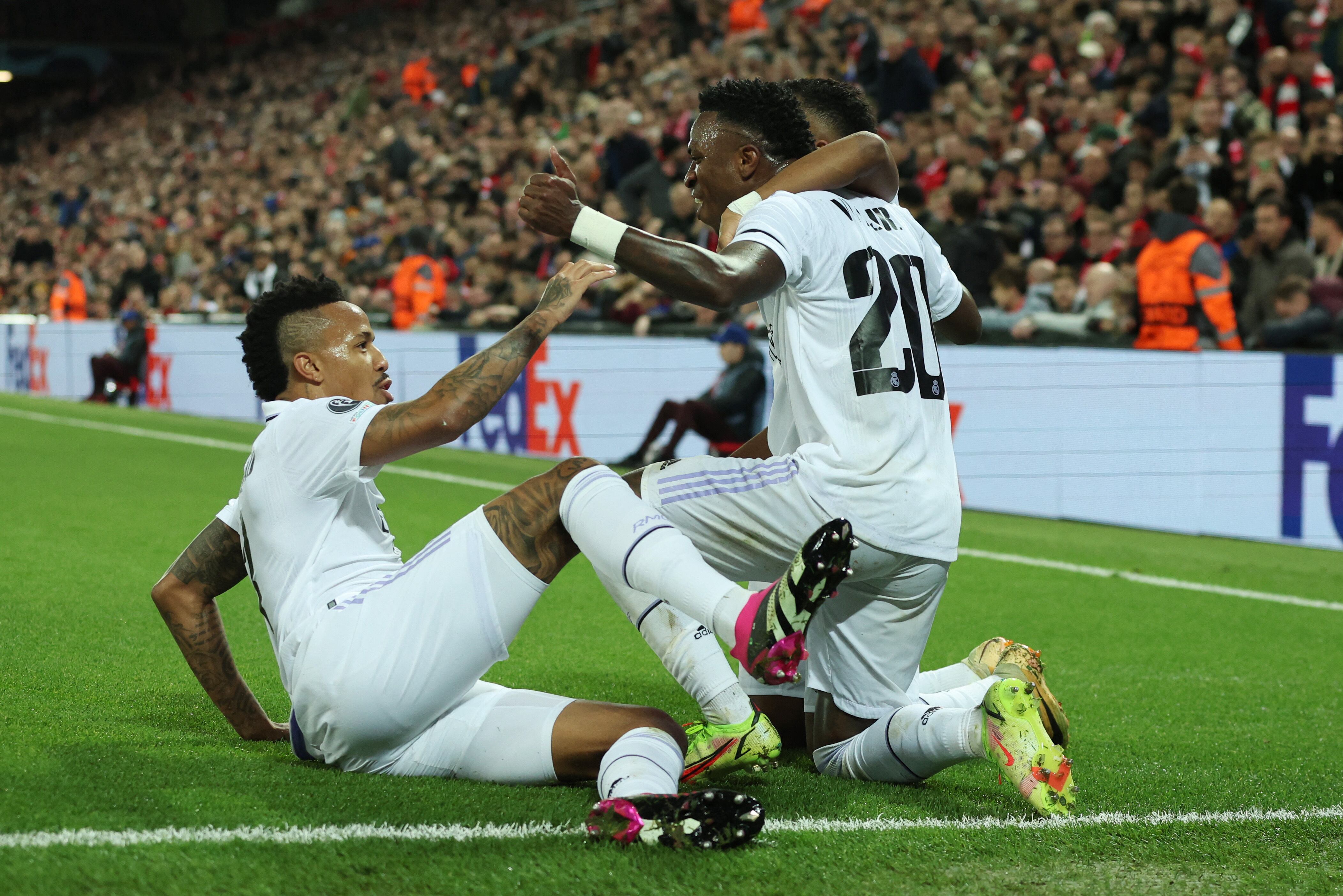 Real Madrid vs Liverpool: Vinicius Junior fue una de las figuras al anotar dos goles.