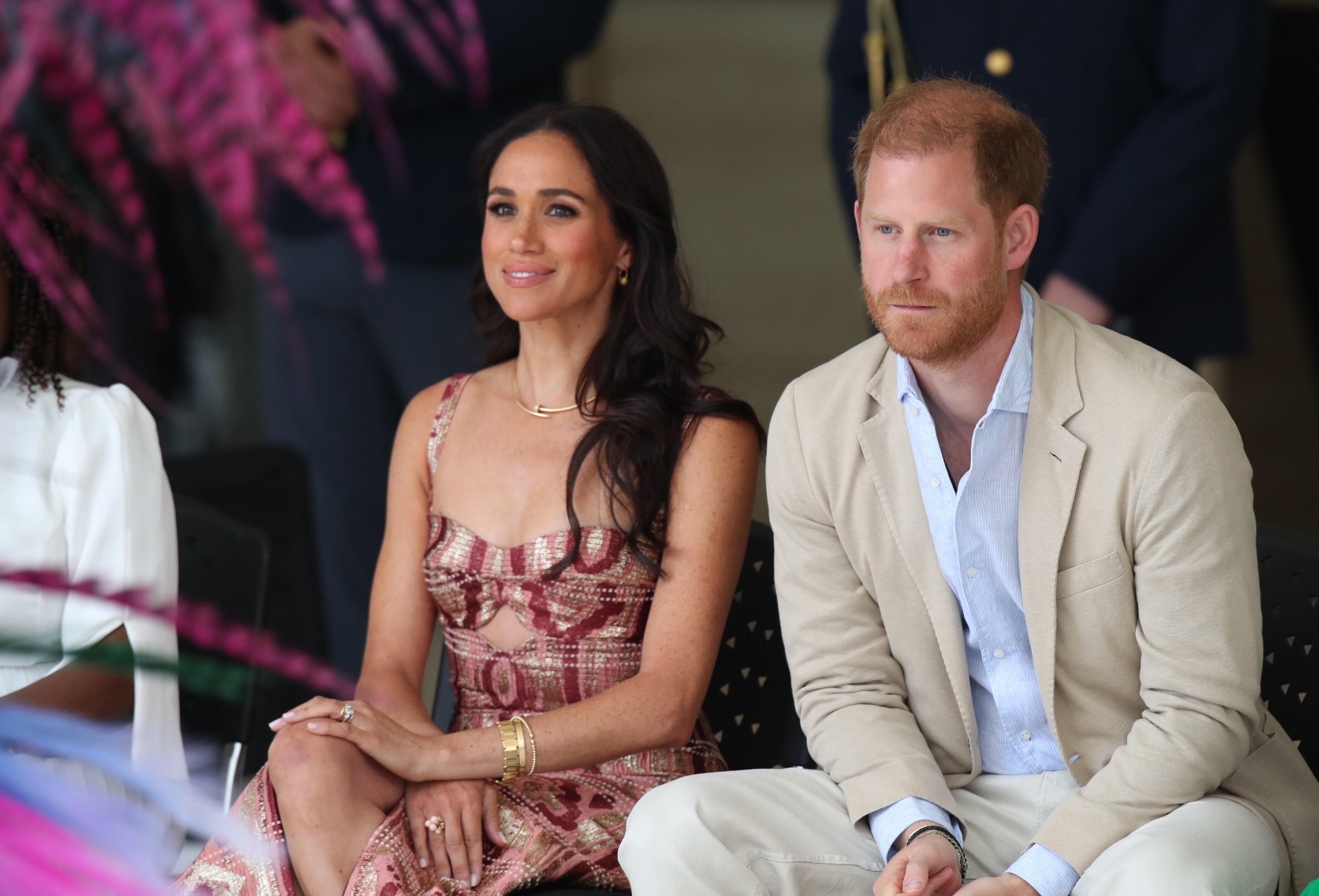 Vicepresidenta  Francia Márquez
Visita El príncipe Harry y Meghan Markle, y su viaje a Colombia  los duques de Sussex
Bogotá 15 agosto 2024