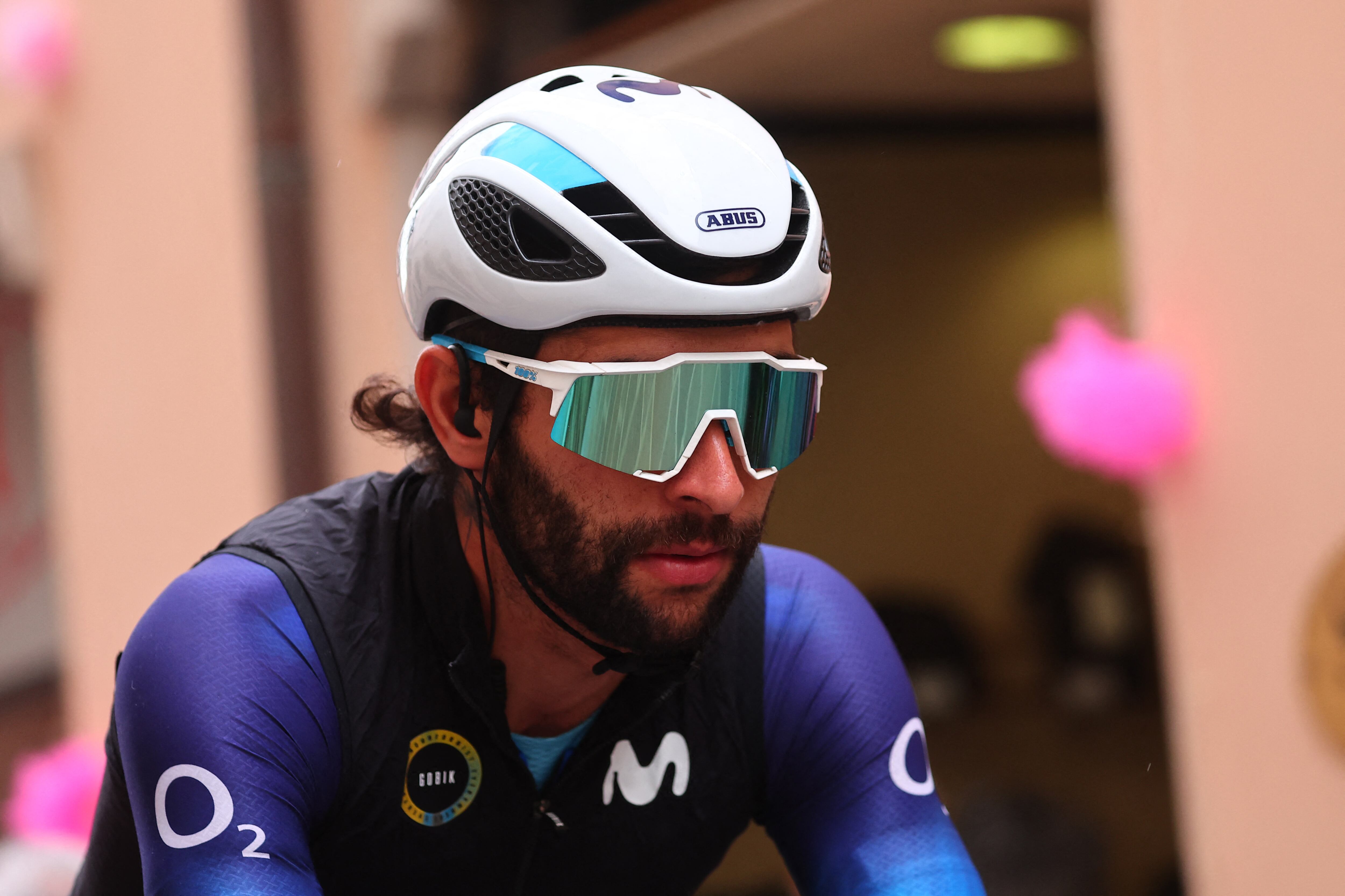 Fernando Gaviria, colombiano al servicio del Movistar Team.