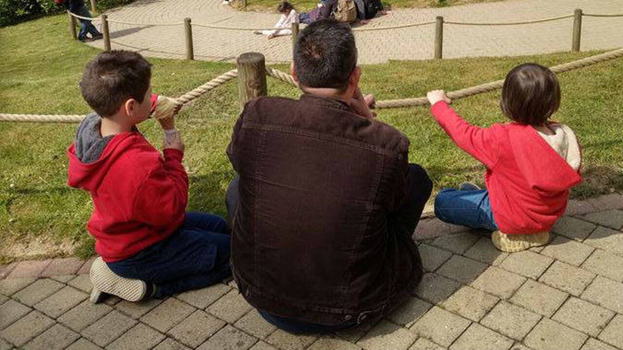 Hugo, Adair y Charles.